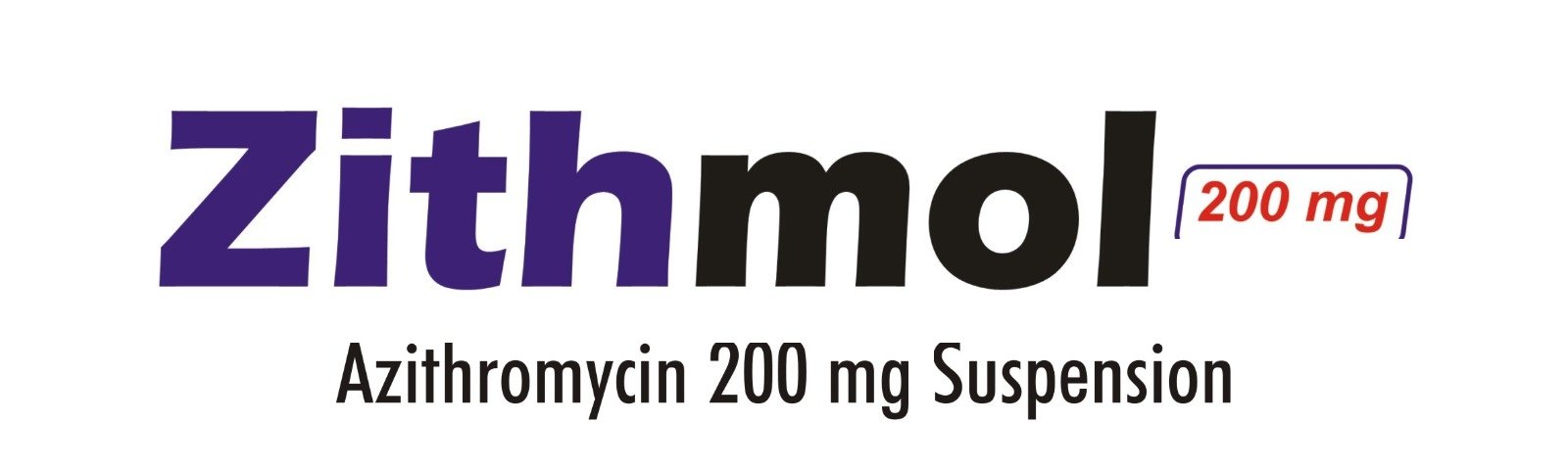 Zithmol 200 Suspension - Azithromycin 200 mg per 5 ml Suspension